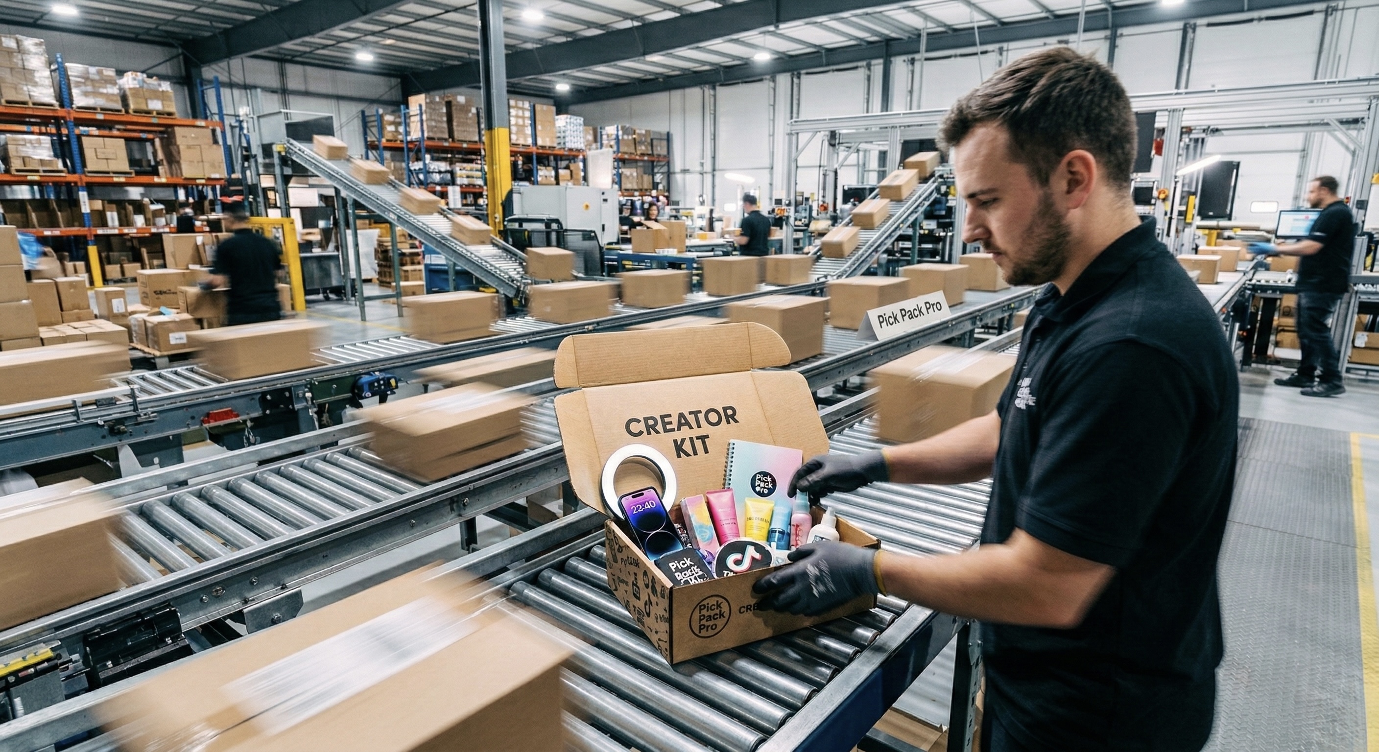 TikTok Shop fulfilment warehouse